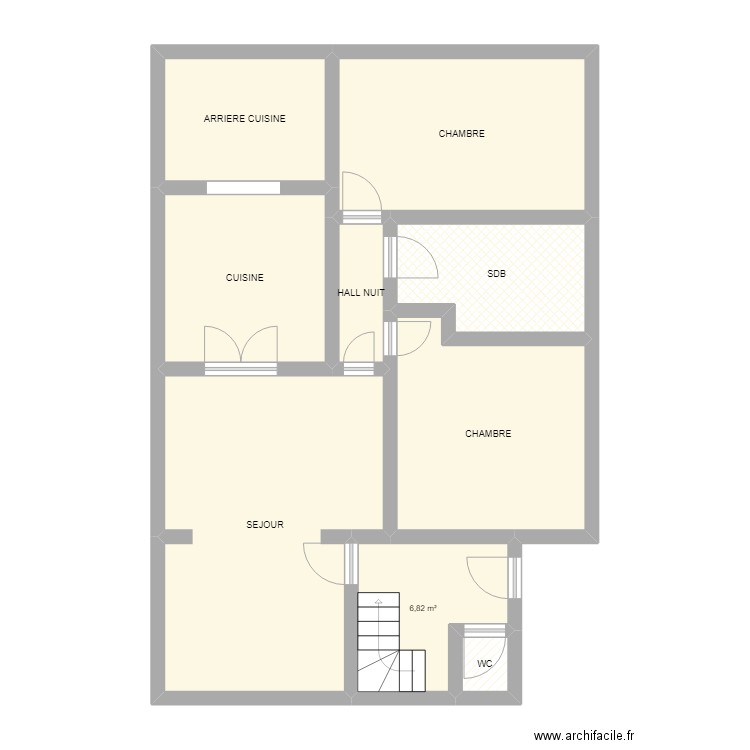 CHARDONNERETS 6. Plan de 16 pièces et 151 m2