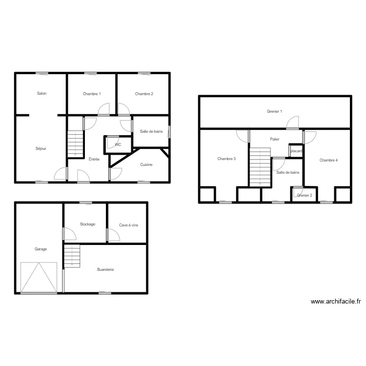 MESSE LAUNAY. Plan de 