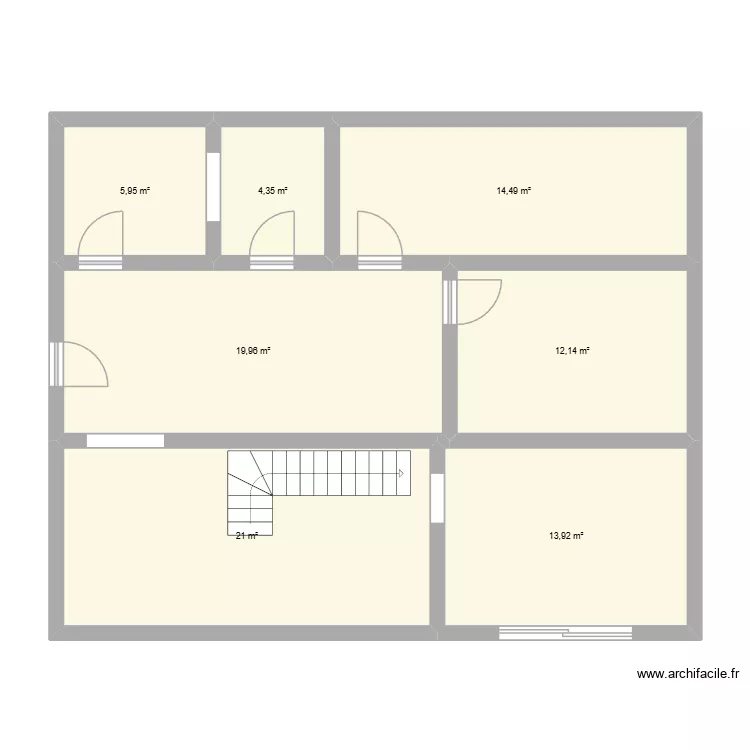 rauullllll. Plan de 7 pièces et 92 m² rauullllll. Plan de 7 pièces et 92 m²