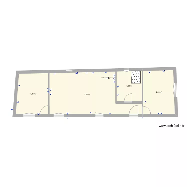 maison placy prises. Plan de 4 et 58 m² maison placy prises. Plan de 4 et 58 m²