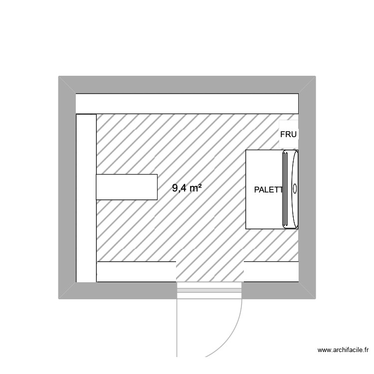 Chambre Froide SOP. Plan de 0 pièce et 0 m2 Chambre Froide SOP. Plan de 0 pièce et 0 m2