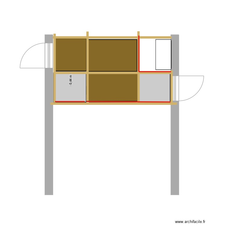 Gruissan passerelle ext. Plan de 0 pièce et 0 m2