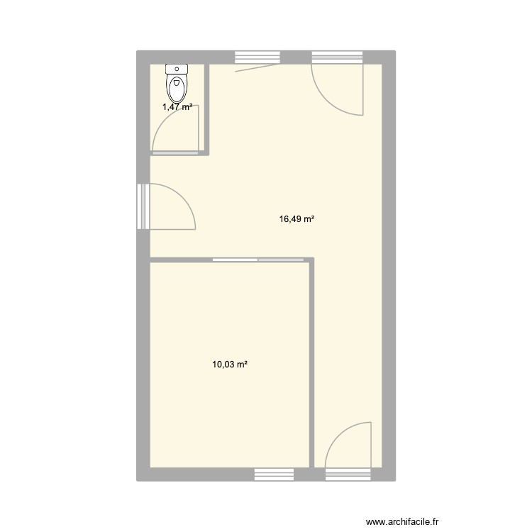 Am&eacute;nagement Garage. Plan de 0 pièce et 0 m2
