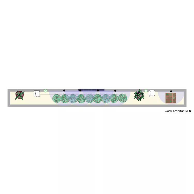 Jardin partager :). Plan de 