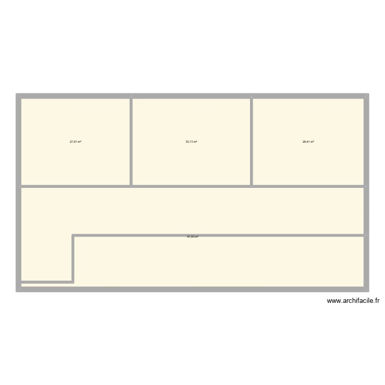 Structure maison. Plan de 0 pièce et 0 m2