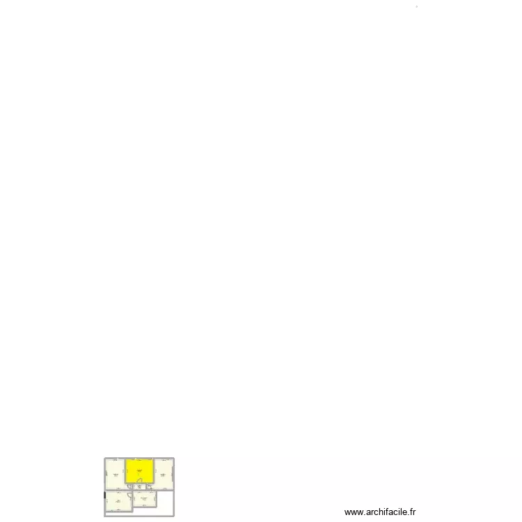 etage. Plan de 6 Pièces et 89 m² etage. Plan de 6 Pièces et 89 m²