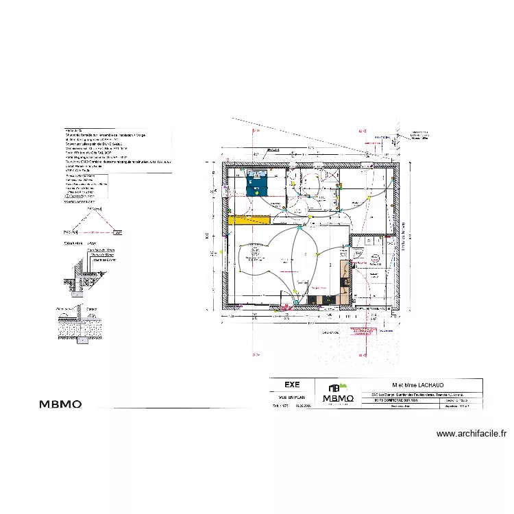 LACHAUD PLAN ELEC. Plan de 