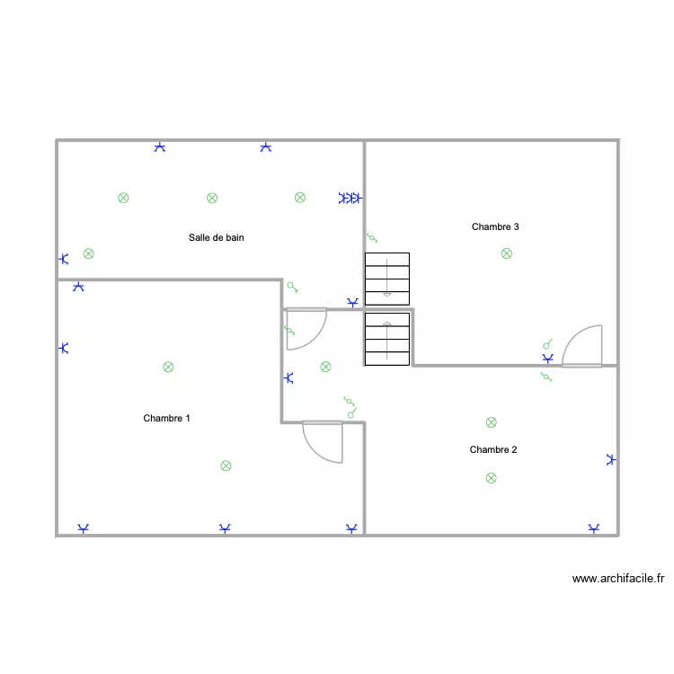 Roeland étage. Plan de 4 et 69 m² Roeland étage. Plan de 4 et 69 m²