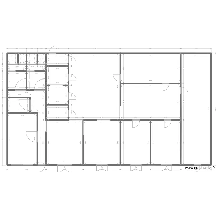 PLAN MIELLERIE V1. Plan de 23  et 404 m²