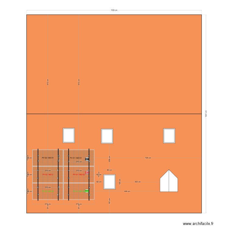 2410 ESDEC. Plan de 0 pièce et 0 m2