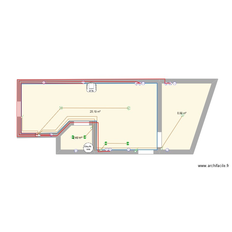 Cuisine. Plan de 0 pièce et 0 m2