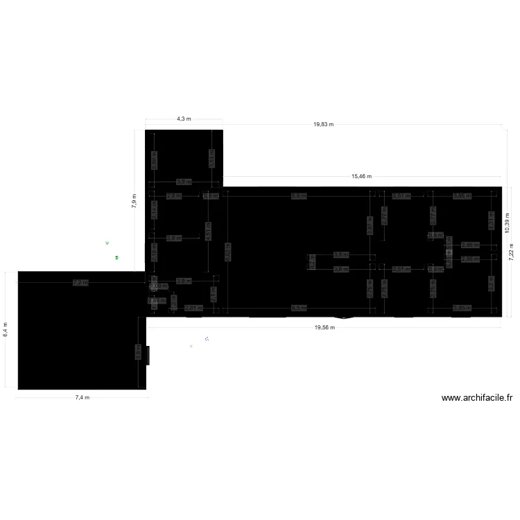 111. Plan de 13 et 176 m² 111. Plan de 13 et 176 m²