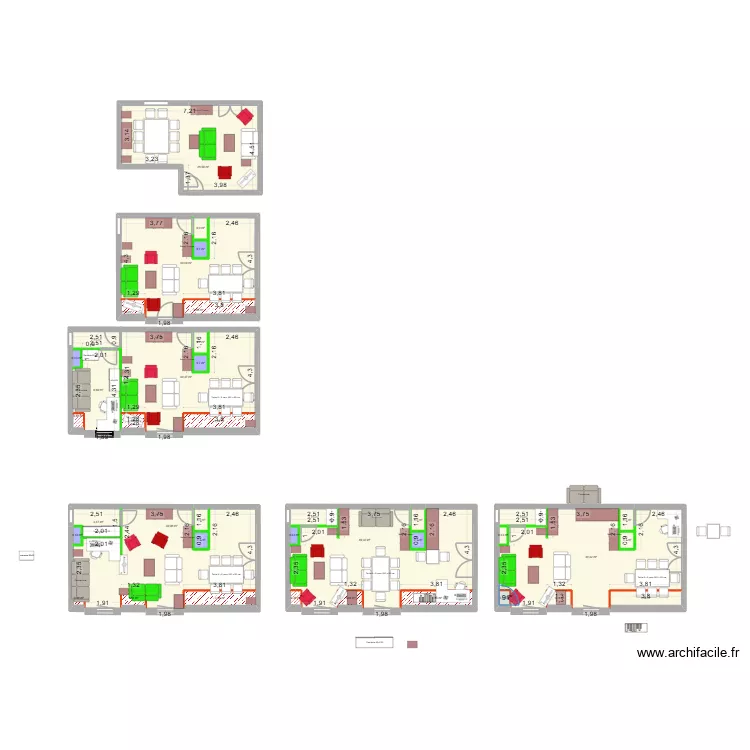 wavrin back up. Plan de 39 Pièces et 261 m²