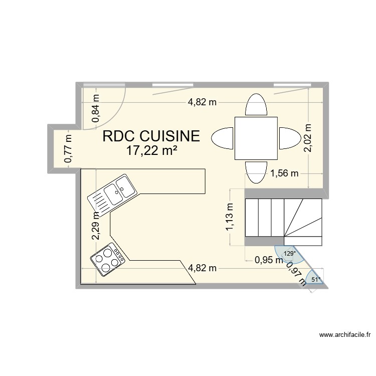 maison rdc. Plan de 0 pièce et 0 m2
