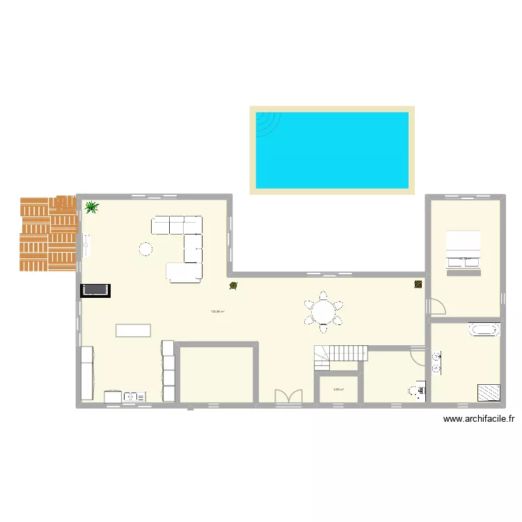maison nath et jc. Plan de 4 et 184 m² maison nath et jc. Plan de 4 et 184 m²