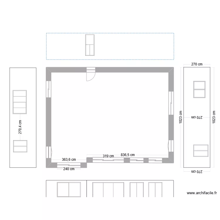 maison st cyr apr&egrave;s. Plan de 