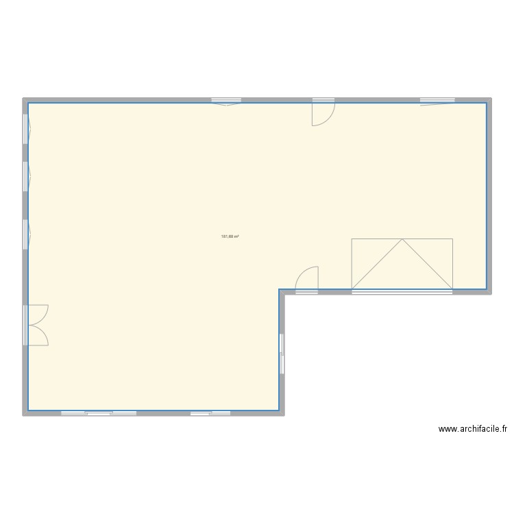 SOLEILHAC. Plan de 1 pièce et 182 m2