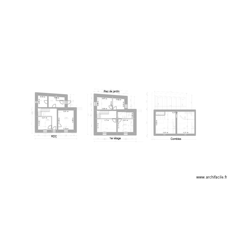 La Murette. Plan de 11 pièces et 167 m2