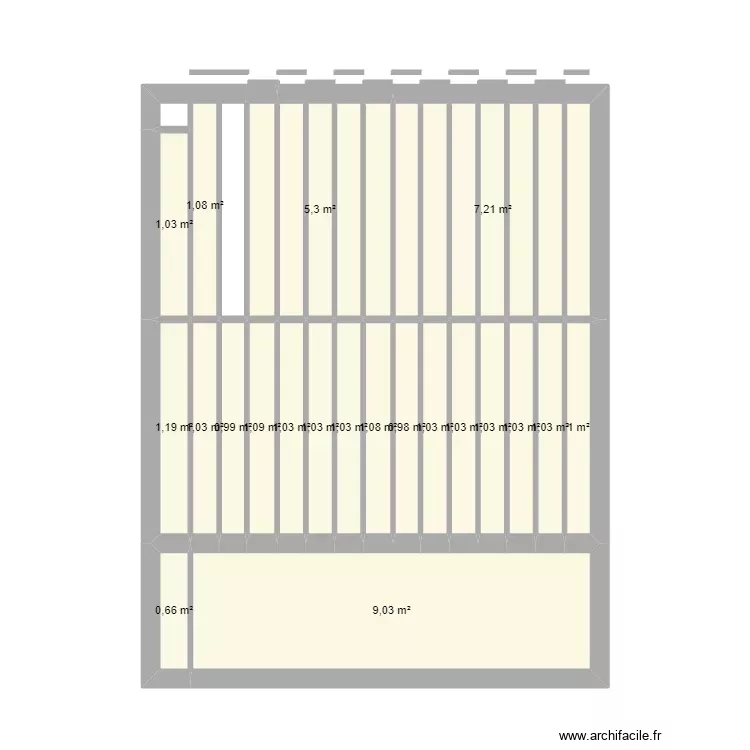 plancher carosserie. Plan de 21 Pièces et 40 m² plancher carosserie. Plan de 21 Pièces et 40 m²