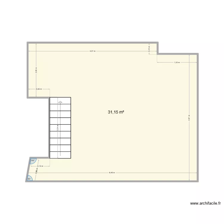 SALLE CINEMA. Plan de 