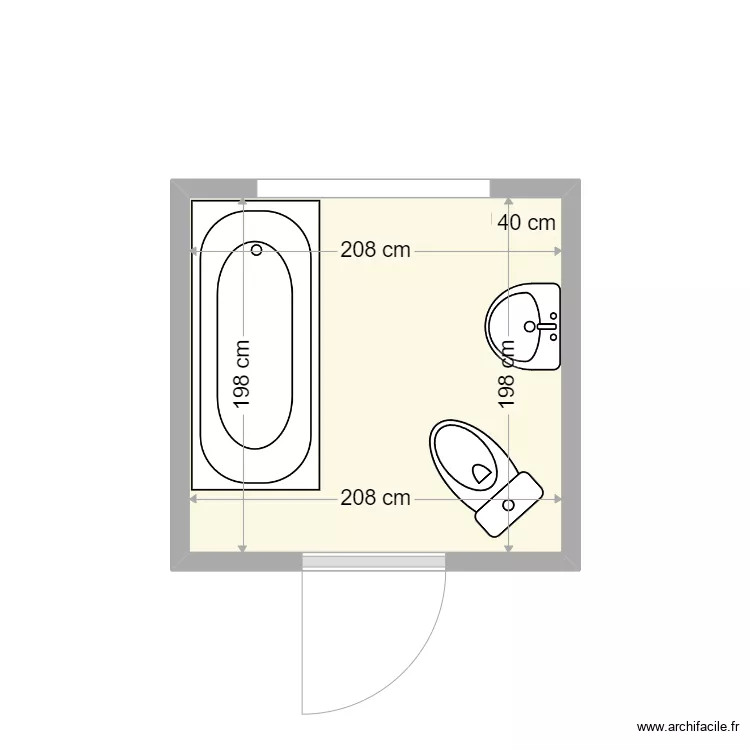 Etat_actuel_gressenmeyer. Plan de 