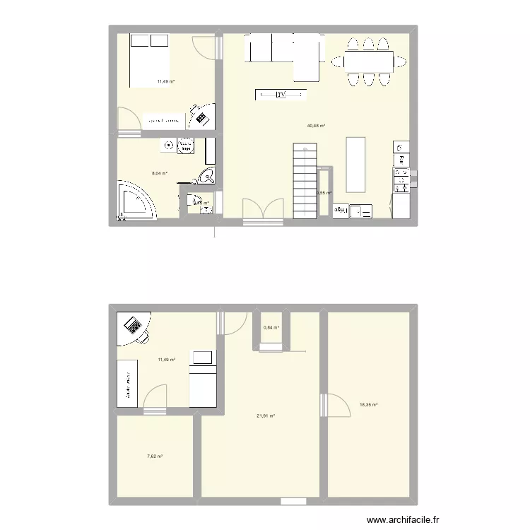 maison haguenaud. Plan de maison haguenaud. Plan de