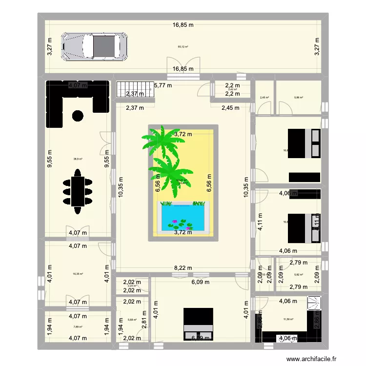 Amin V2-Cotations. Plan de 