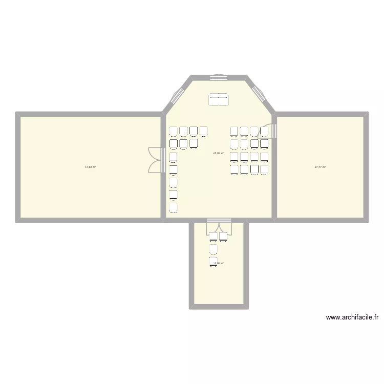 Perron. Plan de 4 et 128 m² Perron. Plan de 4 et 128 m²