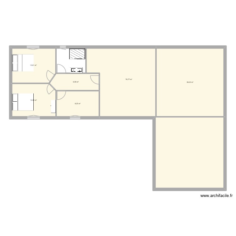 maison. Plan de 0 pièce et 0 m2