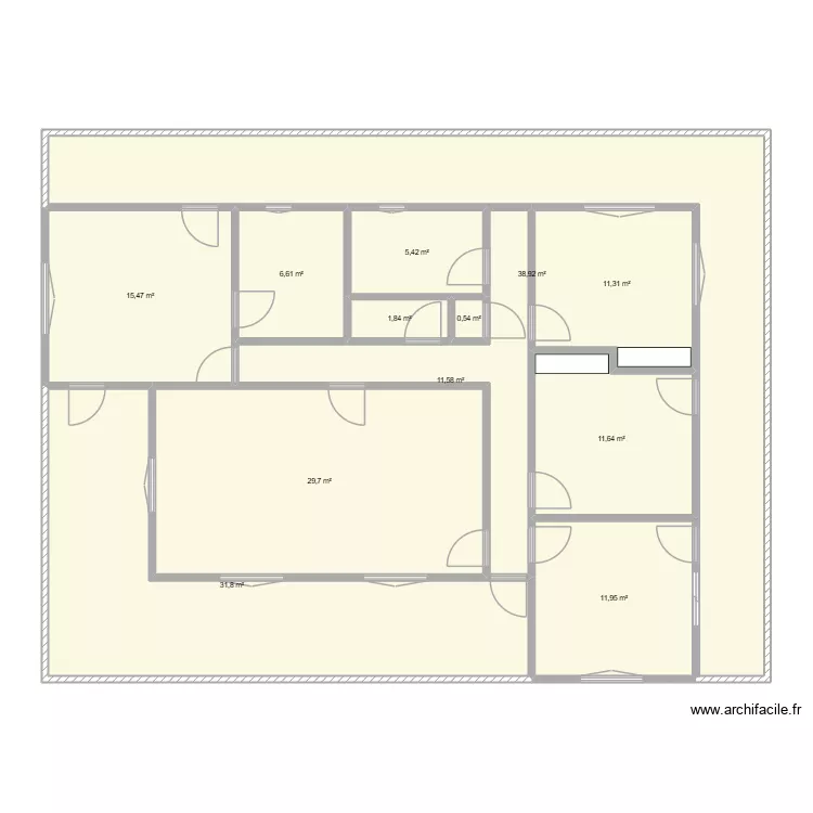 PLAN MAISON GOSIER MONTAUBAN. Plan de 12 et 177 m² PLAN MAISON GOSIER MONTAUBAN. Plan de 12 et 177 m²