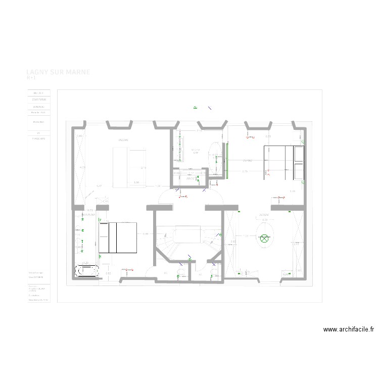 PLAN PLAFOND. Plan de 0 pièce et 0 m2