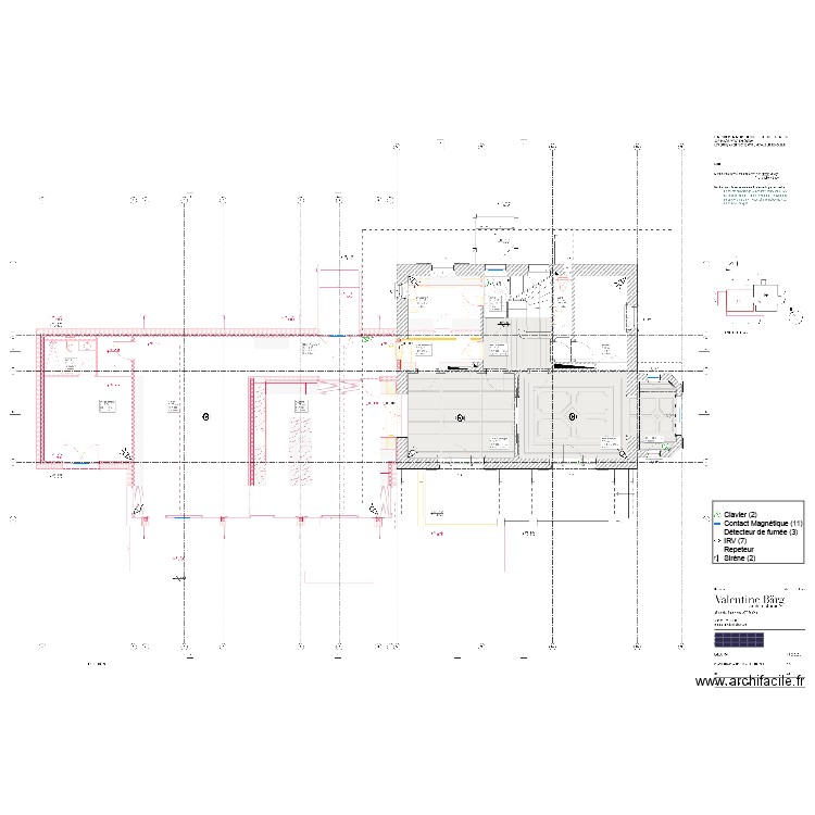 Villa Allen. Plan de 0 pièce et 0 m2