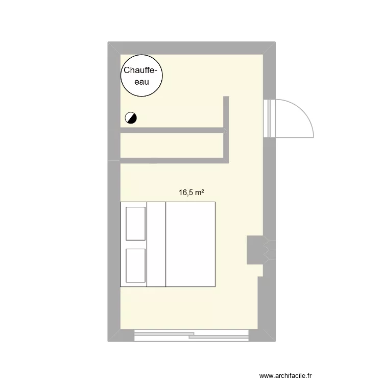 chambre nouvelle maison. Plan de 1 et 17 m² chambre nouvelle maison. Plan de 1 et 17 m²