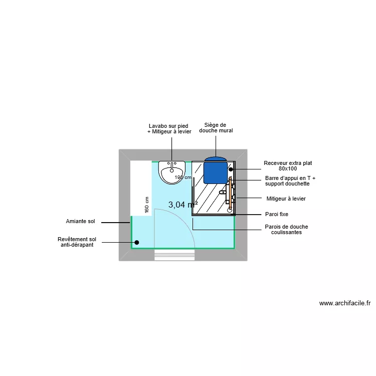 Projet BELIN. Plan de 