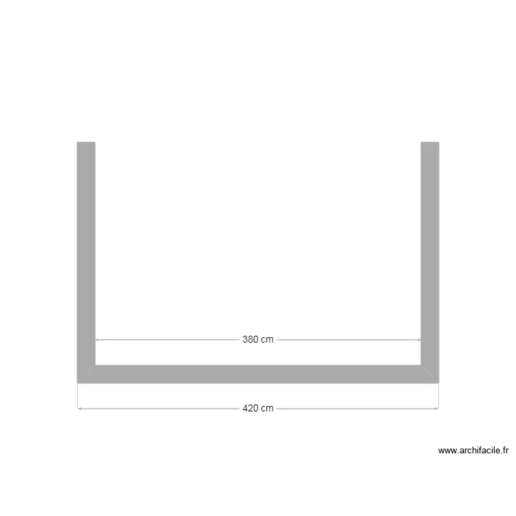 garage. Plan de garage. Plan de