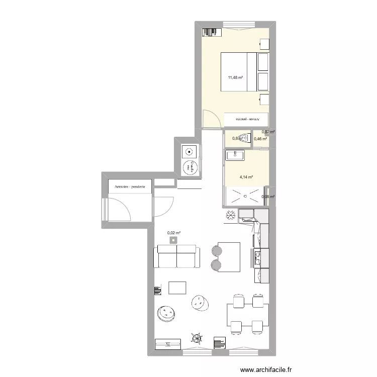 Clamart, projet. Plan de 