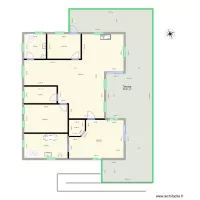 Plan maison plus petite avec plan inclin&eacute;