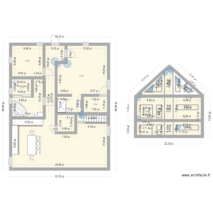 Annie et Math. Plan de 0 pièce et 0 m2