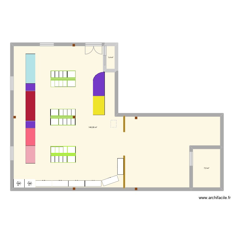 MAG 2 ALEX. Plan de 0 pièce et 0 m2