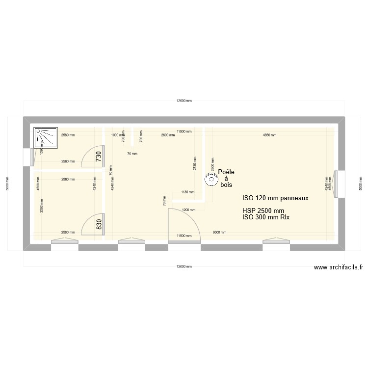 Moreau. Plan de 0 pièce et 0 m2