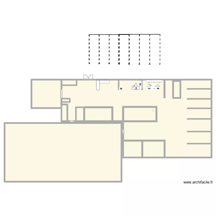 plan drive. Plan de 11  et 797 m²