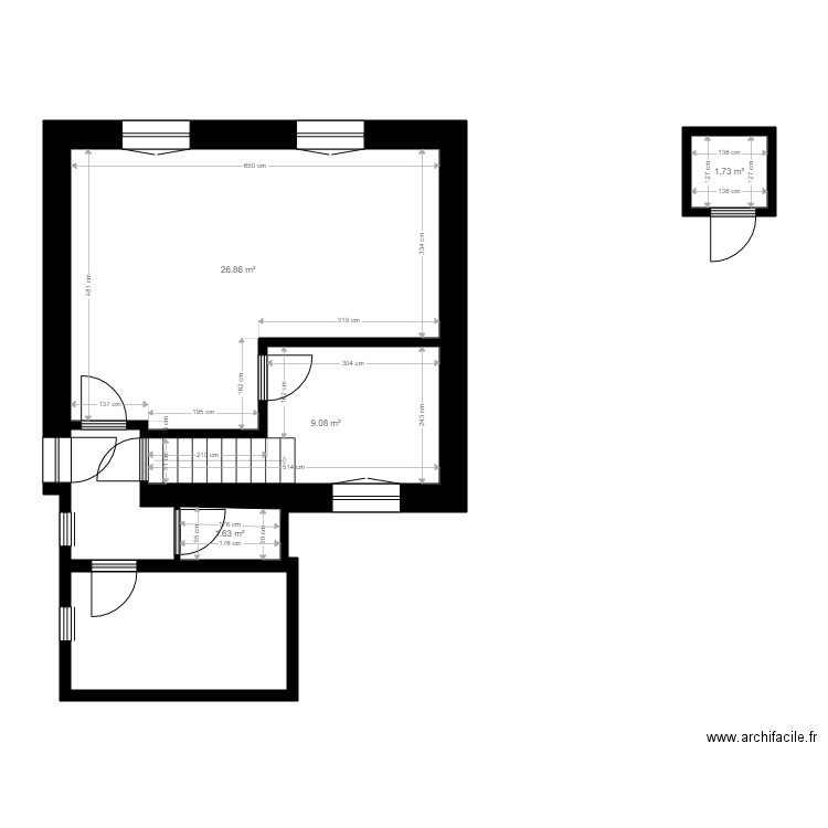 NEYHOUSER. Plan de 10 pièces et 115 m2