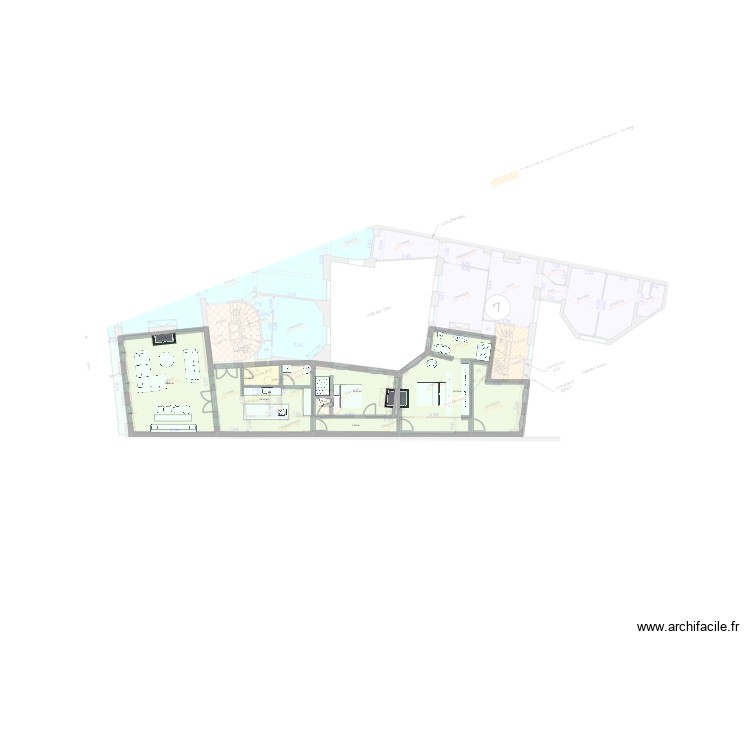 Jean Jaures. Plan de 0 pièce et 0 m2