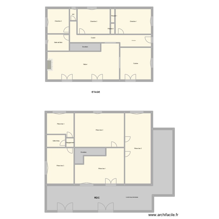 viallat. Plan de 0 pièce et 0 m2