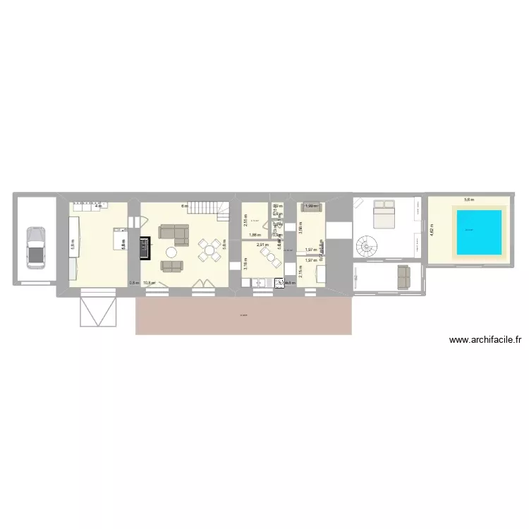 plan 3. Plan de 4 Pièces et 112 m² plan 3. Plan de 4 Pièces et 112 m²