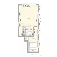 Plan Le Bourjaillet initial