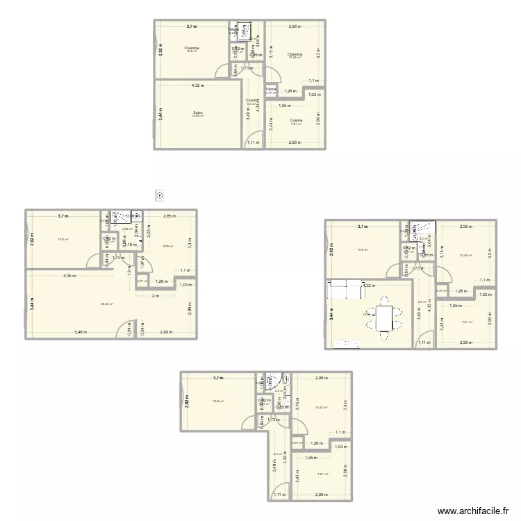 Air Lumiere. Plan de 