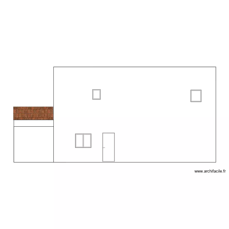 Fa&ccedil;ade Nord NEW 2. Plan de 