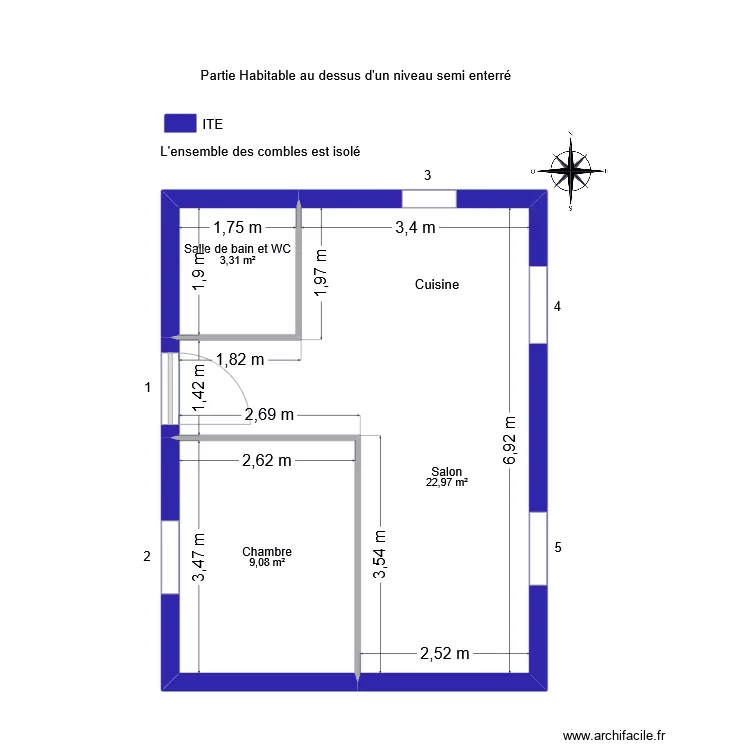 ROUSSEAU Camille. Plan de 