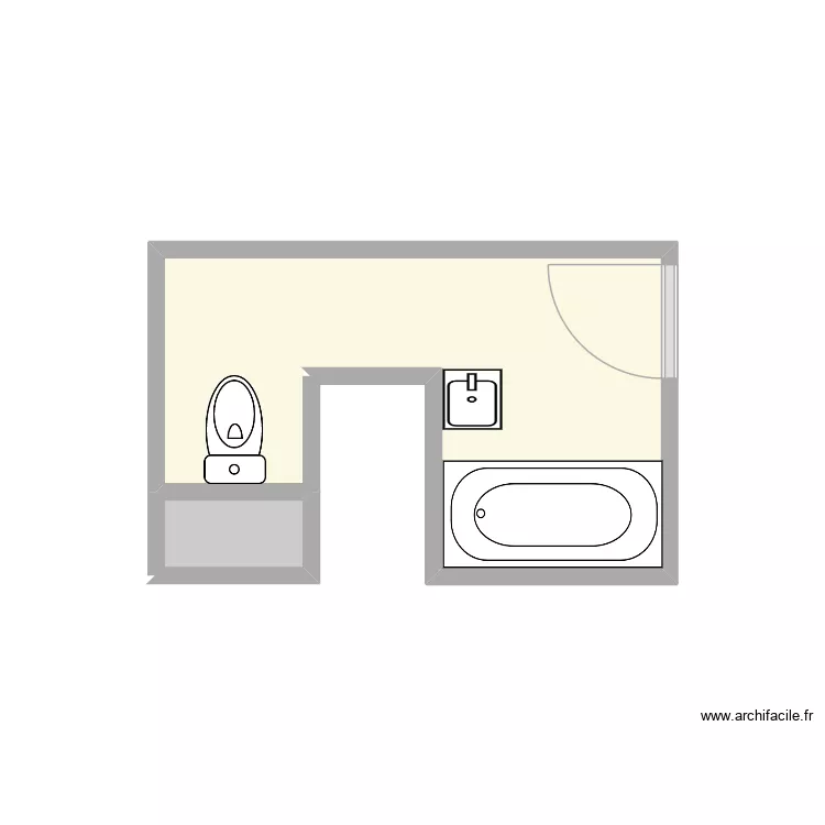 Didier. Plan de 2  et 5 m²